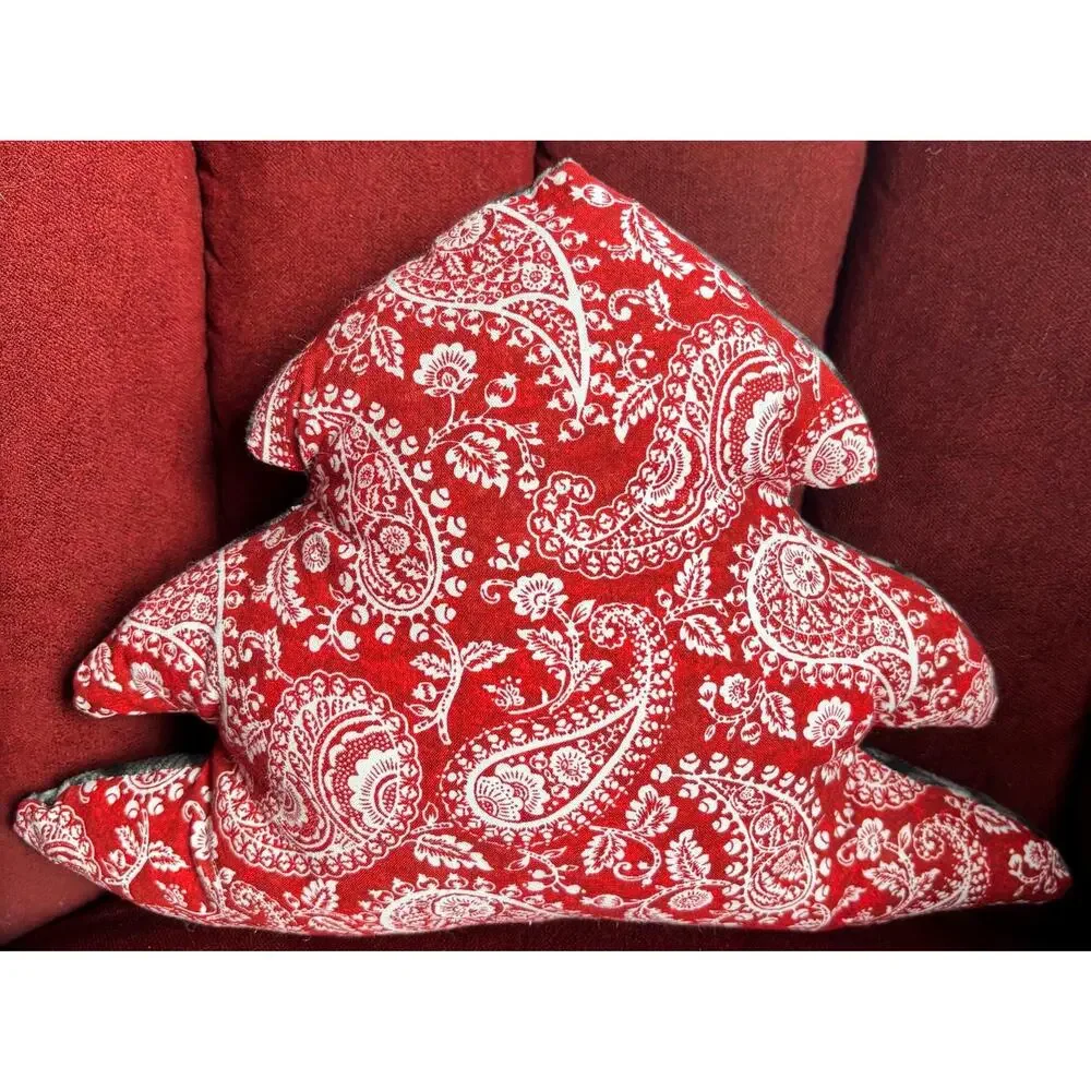 Handmade Flower Pillow, Doilie Throw Pillow, Cottagecore Home Decor